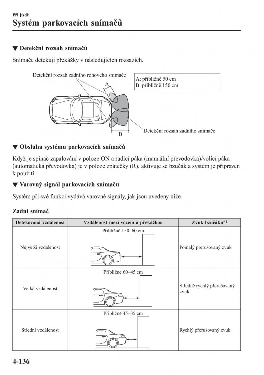 Mazda MX 5 Miata ND IV 4 navod k obsludze / page 269