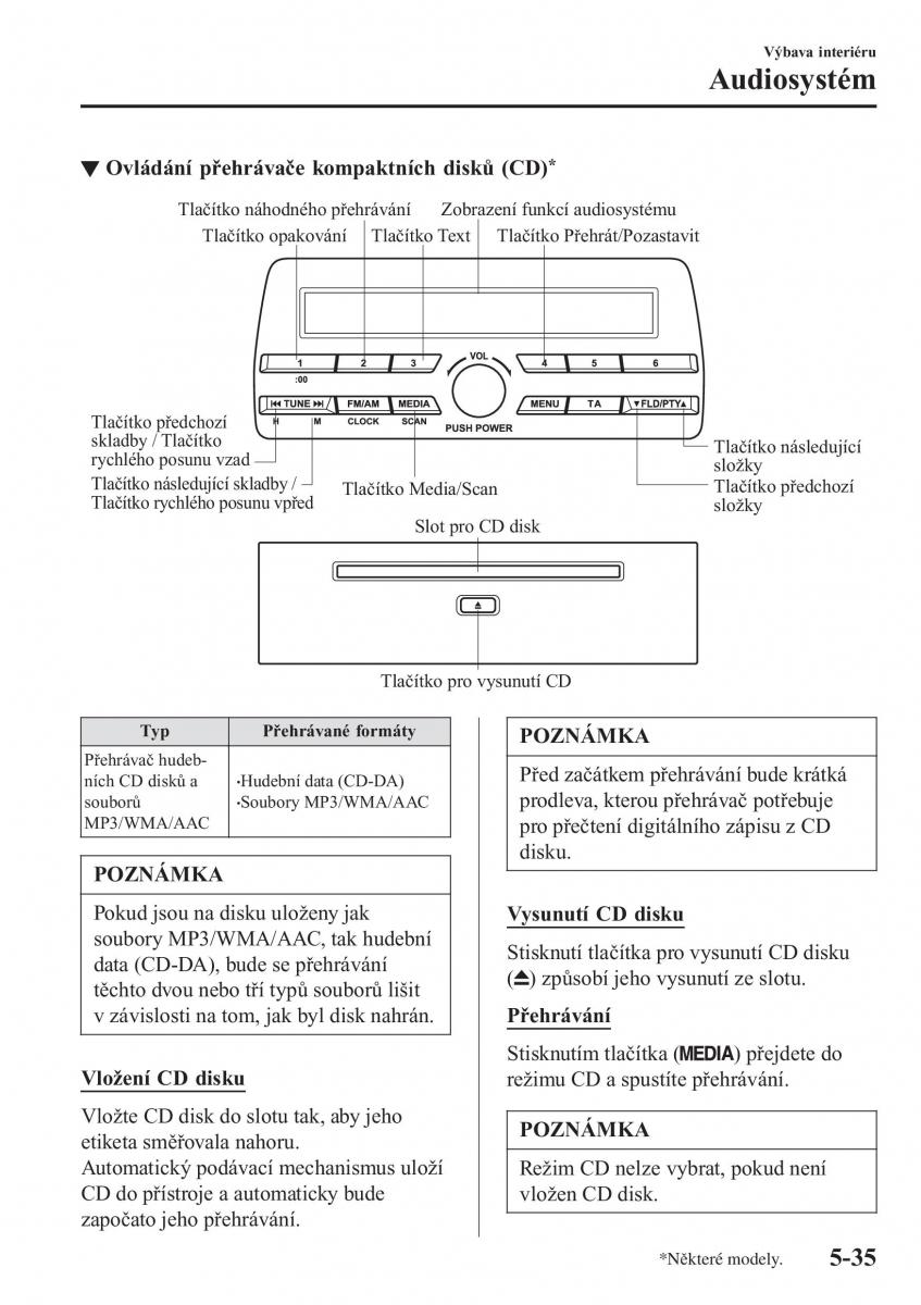 Mazda MX 5 Miata ND IV 4 navod k obsludze / page 306