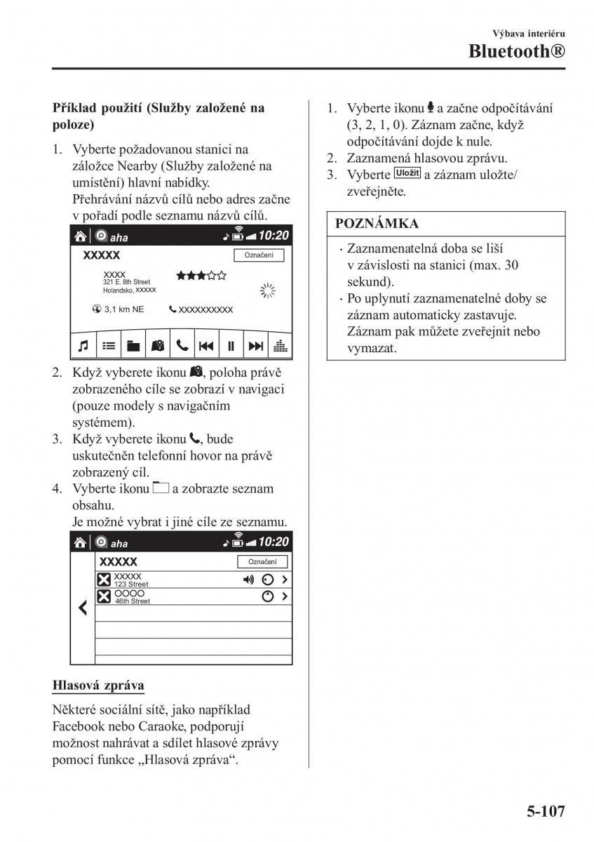 Mazda MX 5 Miata ND IV 4 navod k obsludze / page 378