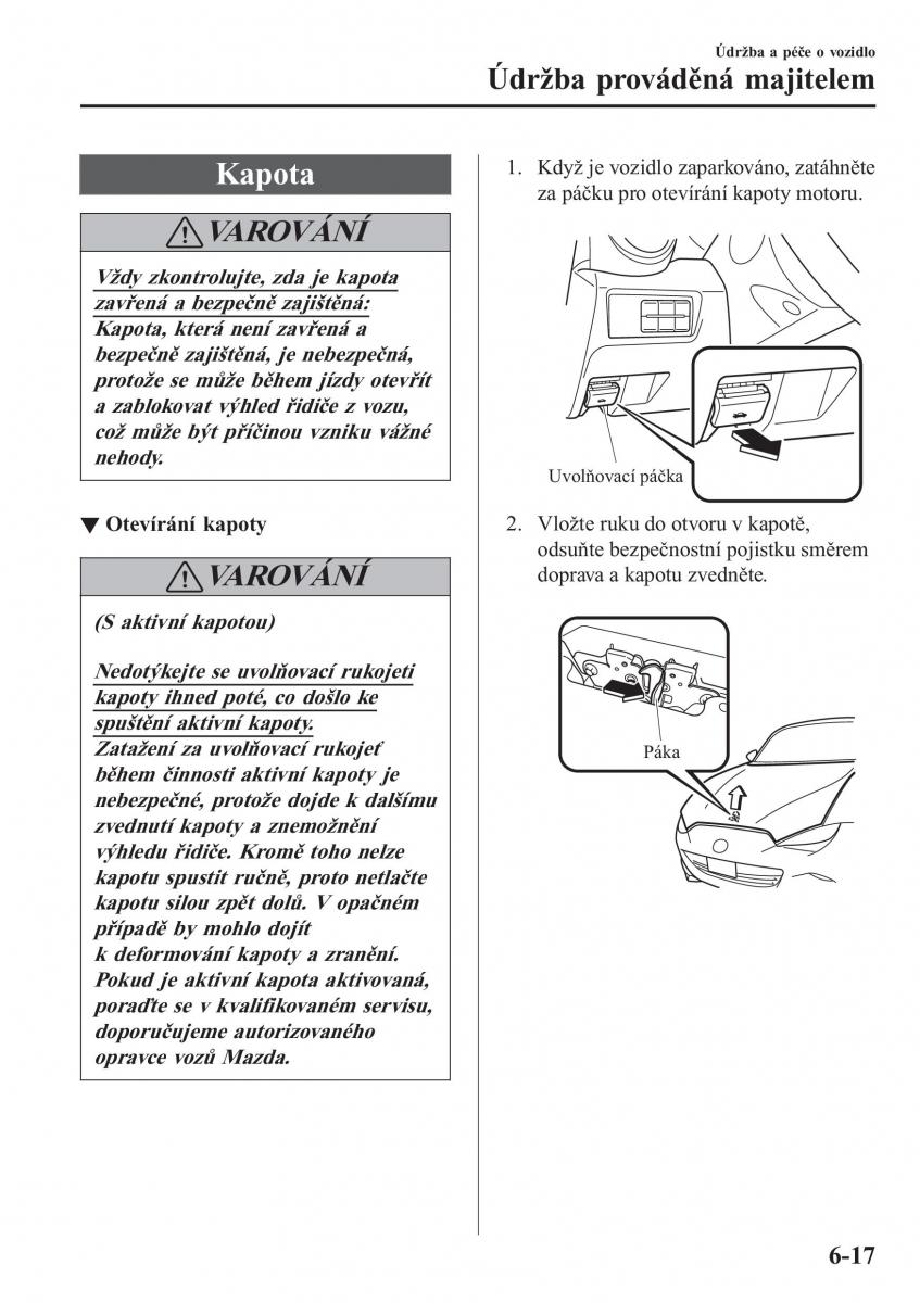 Mazda MX 5 Miata ND IV 4 navod k obsludze / page 412