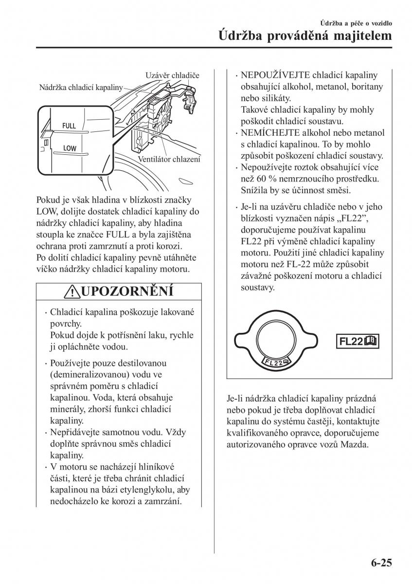 Mazda MX 5 Miata ND IV 4 navod k obsludze / page 420