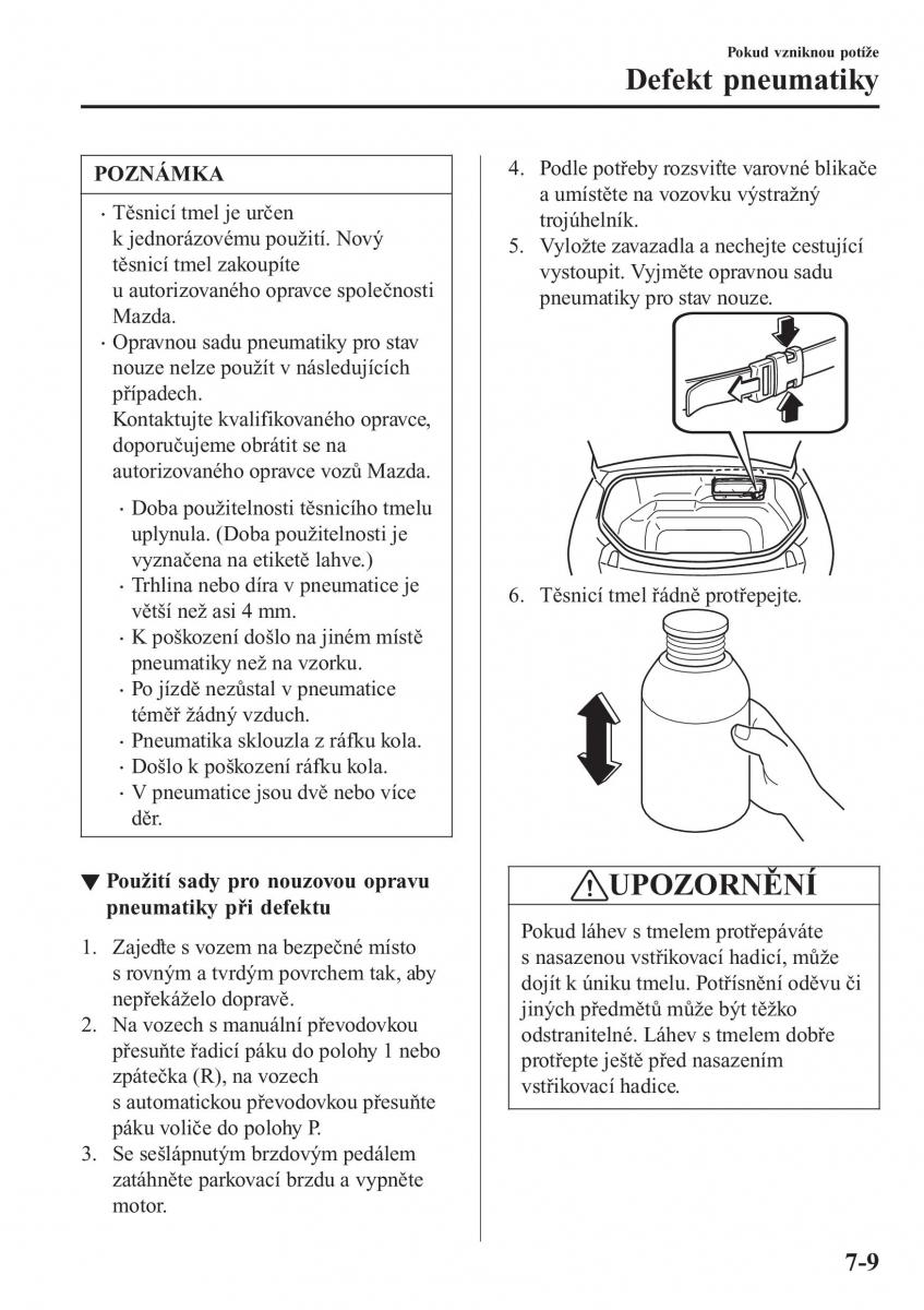 Mazda MX 5 Miata ND IV 4 navod k obsludze / page 470