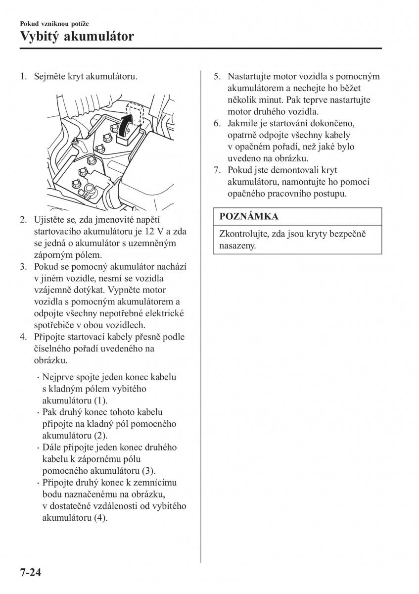 Mazda MX 5 Miata ND IV 4 navod k obsludze / page 485