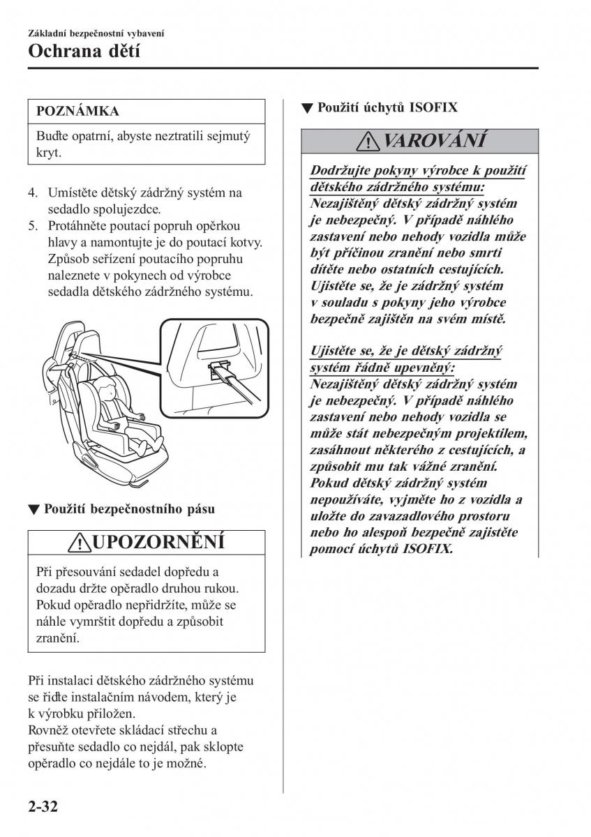 Mazda MX 5 Miata ND IV 4 navod k obsludze / page 49