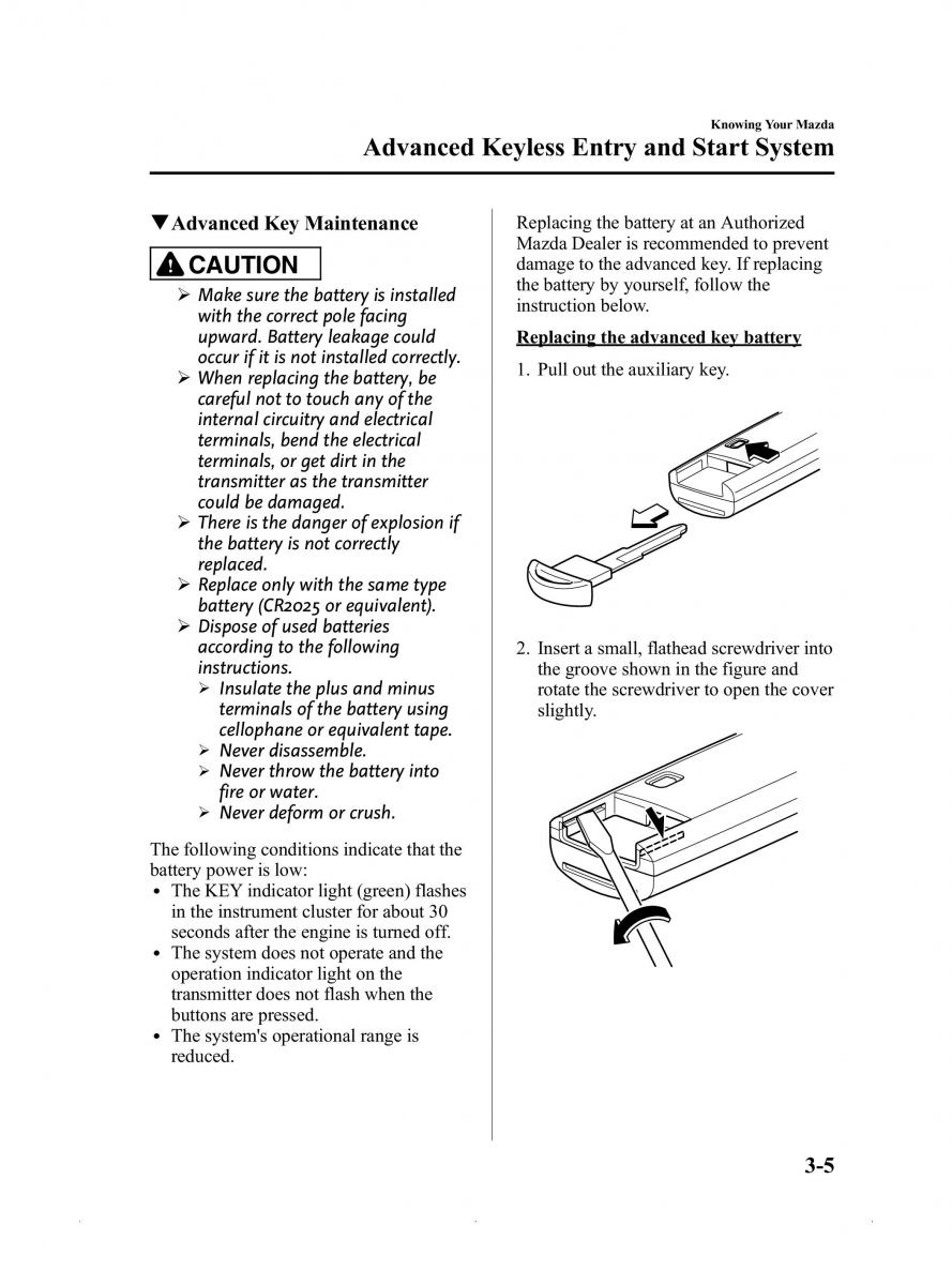 Mazda MX 5 Miata ND IV 4 owners manual / page 59