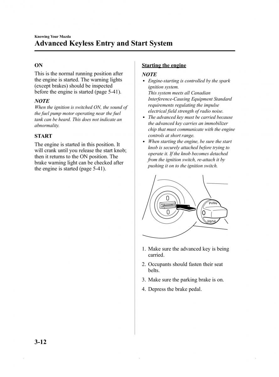 Mazda MX 5 Miata ND IV 4 owners manual / page 66