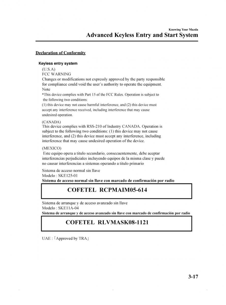 Mazda MX 5 Miata ND IV 4 owners manual / page 71