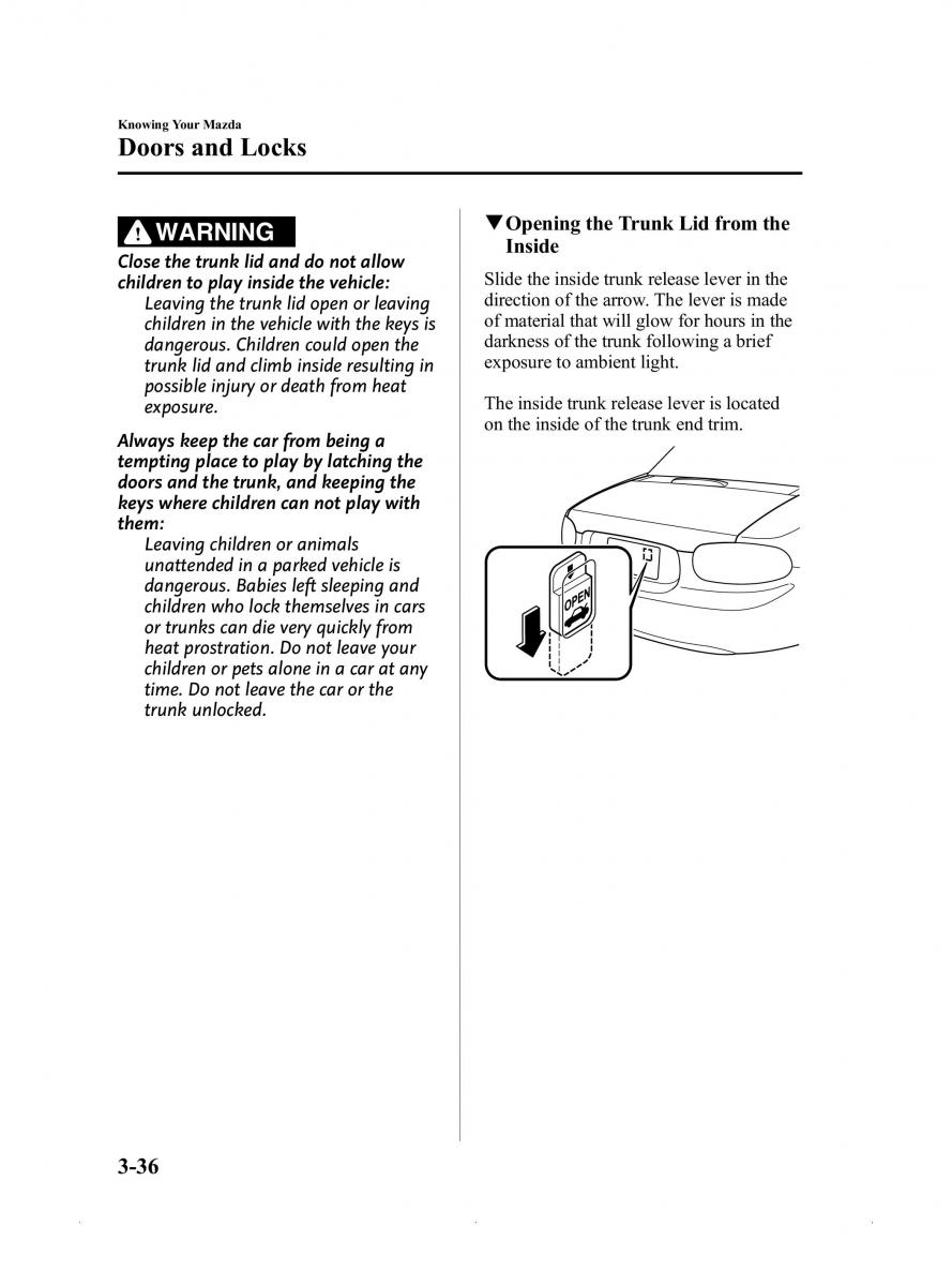 Mazda MX 5 Miata ND IV 4 owners manual / page 90