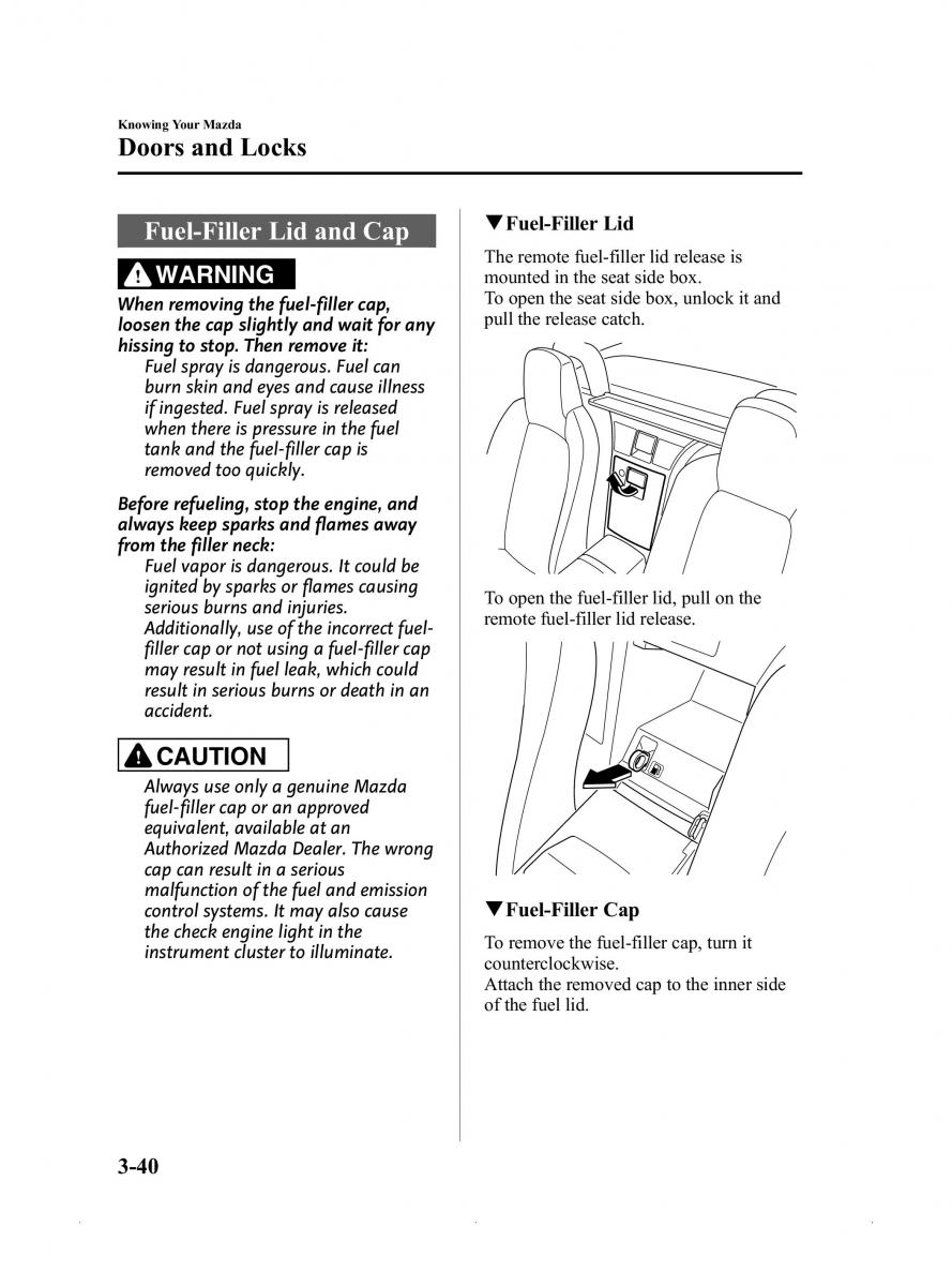 Mazda MX 5 Miata ND IV 4 owners manual / page 94