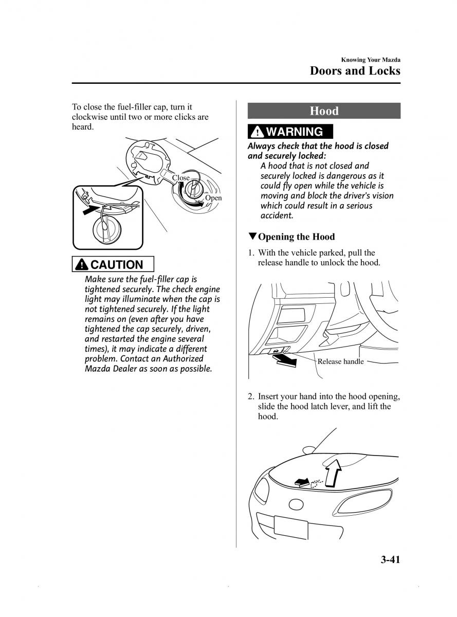 Mazda MX 5 Miata ND IV 4 owners manual / page 95