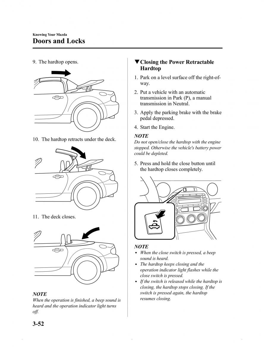 Mazda MX 5 Miata ND IV 4 owners manual / page 106