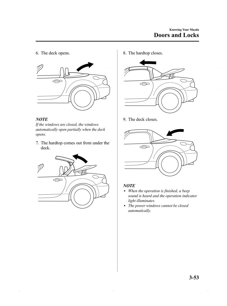 Mazda MX 5 Miata ND IV 4 owners manual / page 107