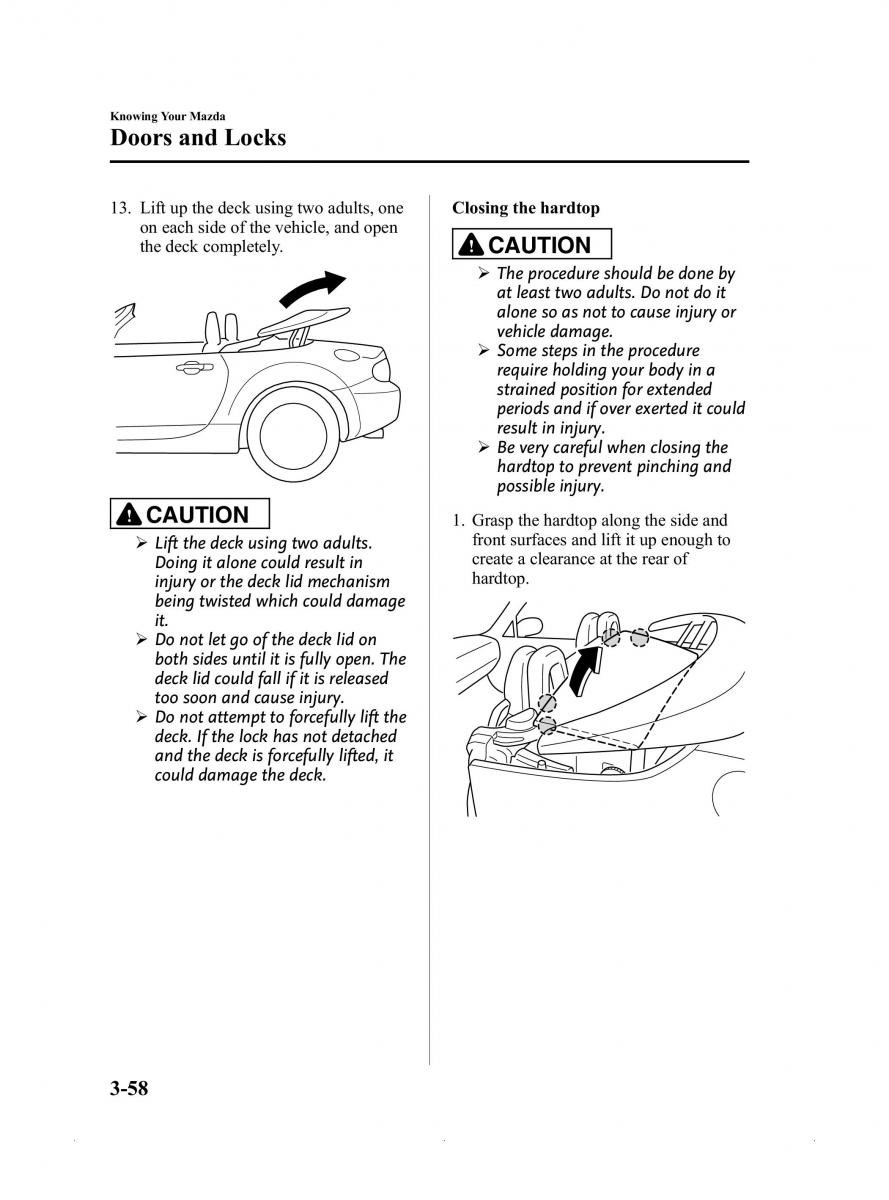 Mazda MX 5 Miata ND IV 4 owners manual / page 112