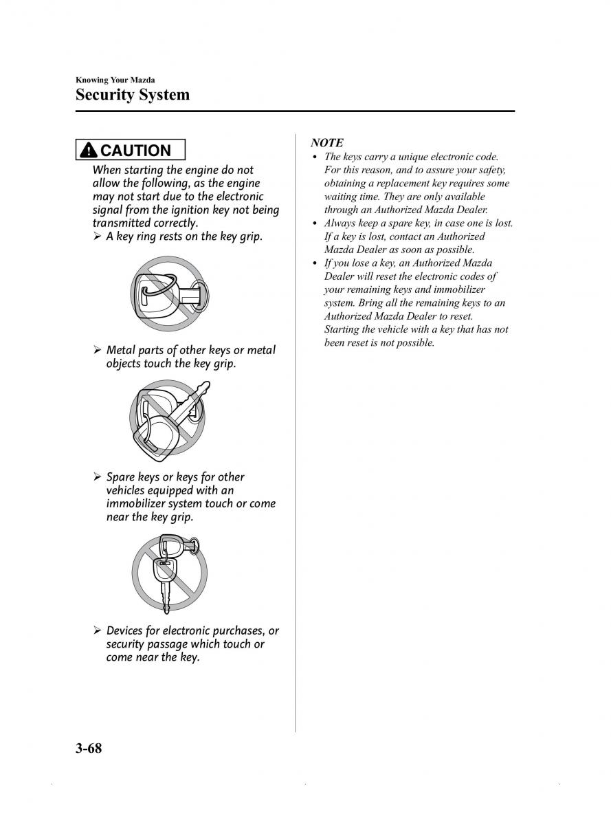 Mazda MX 5 Miata ND IV 4 owners manual / page 122