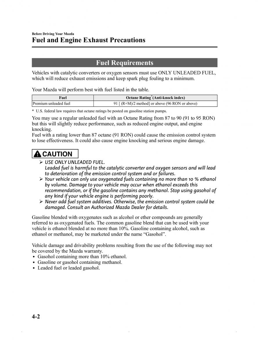 Mazda MX 5 Miata ND IV 4 owners manual / page 132