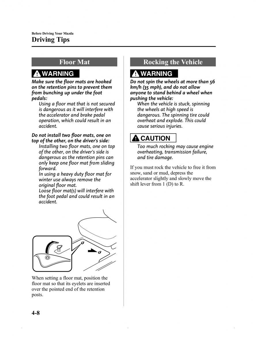 Mazda MX 5 Miata ND IV 4 owners manual / page 138