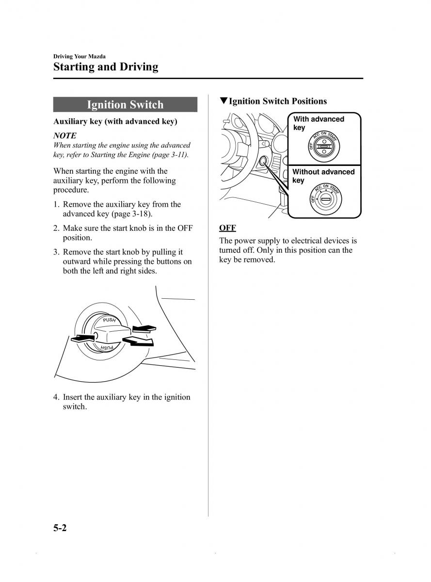 Mazda MX 5 Miata ND IV 4 owners manual / page 146