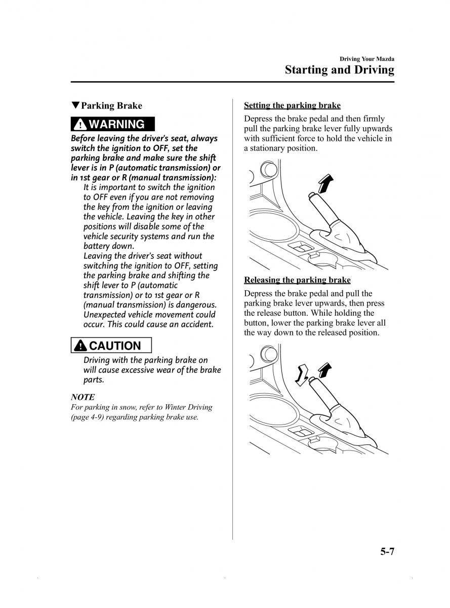 Mazda MX 5 Miata ND IV 4 owners manual / page 151