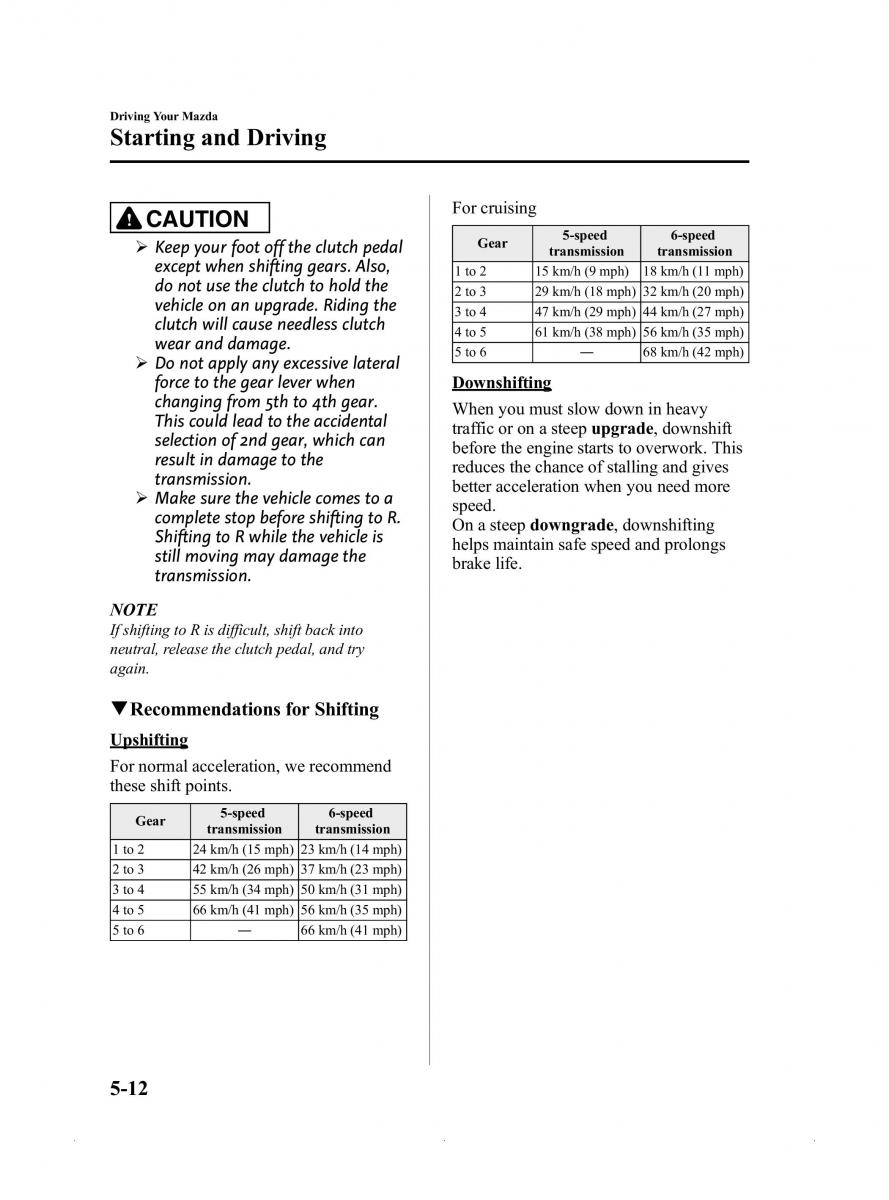 Mazda MX 5 Miata ND IV 4 owners manual / page 156