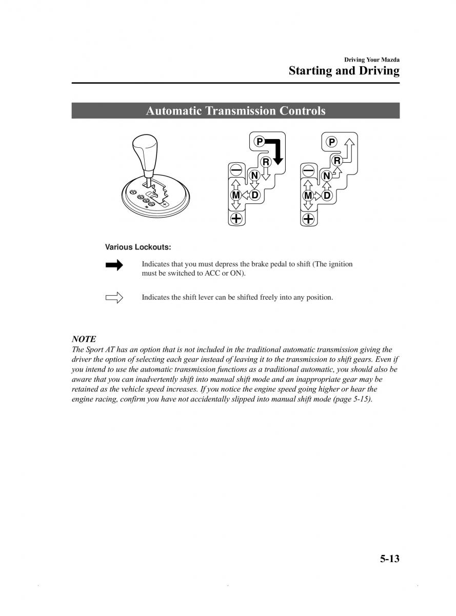 Mazda MX 5 Miata ND IV 4 owners manual / page 157