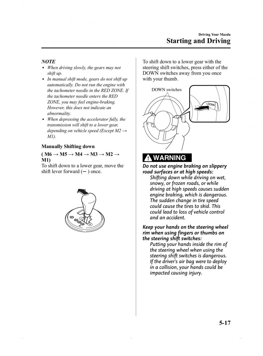 Mazda MX 5 Miata ND IV 4 owners manual / page 161