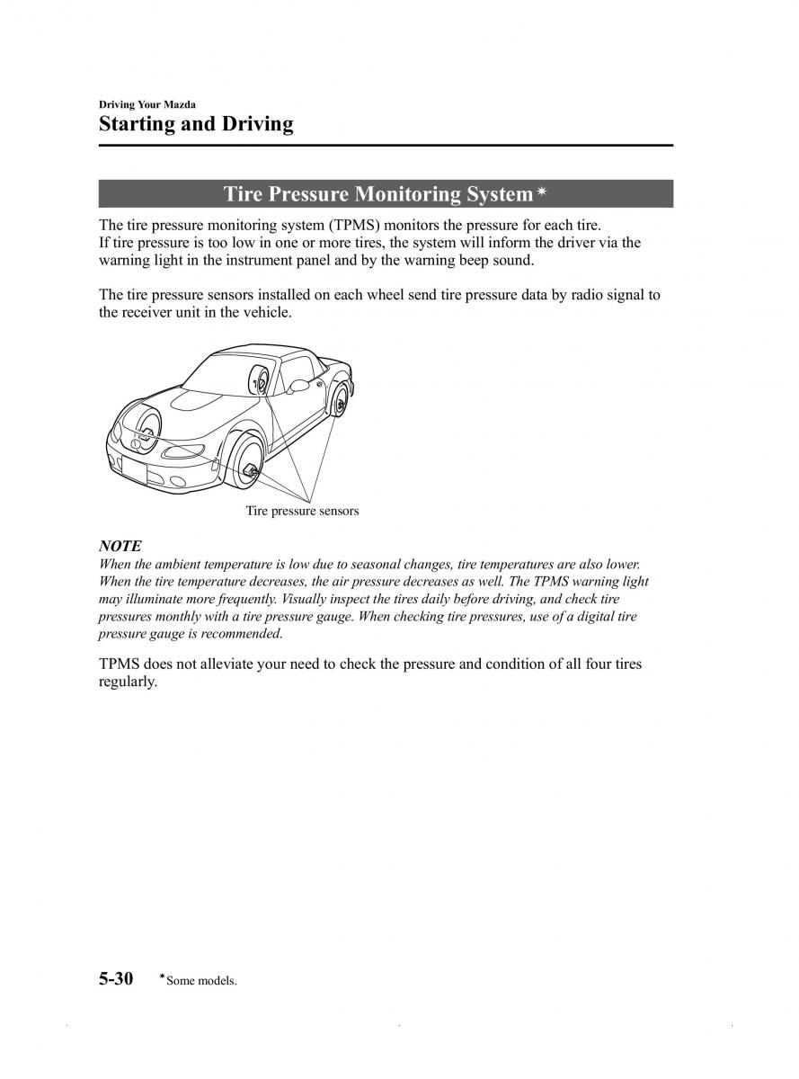 Mazda MX 5 Miata ND IV 4 owners manual / page 174