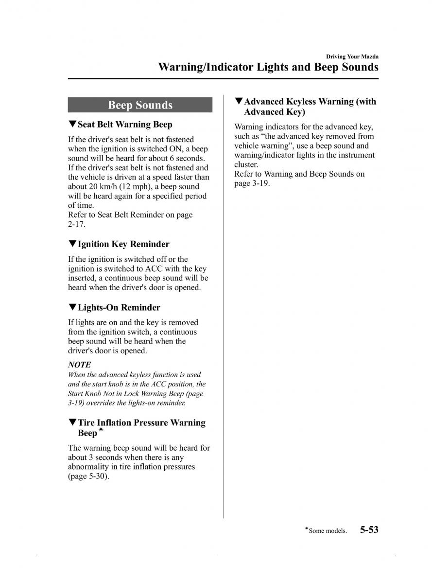 Mazda MX 5 Miata ND IV 4 owners manual / page 197