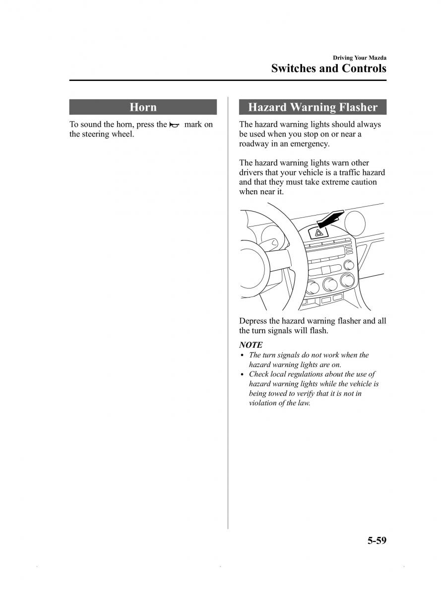 Mazda MX 5 Miata ND IV 4 owners manual / page 203