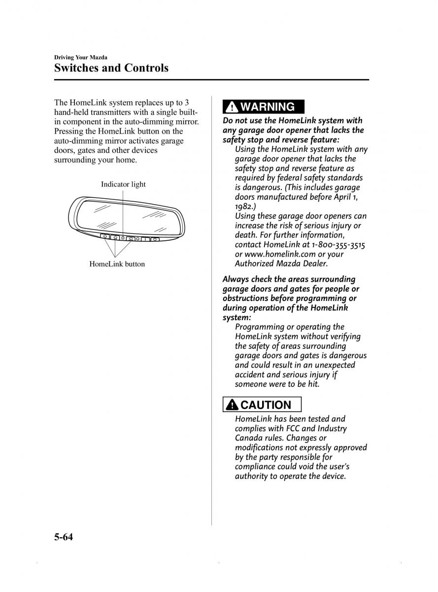 Mazda MX 5 Miata ND IV 4 owners manual / page 208