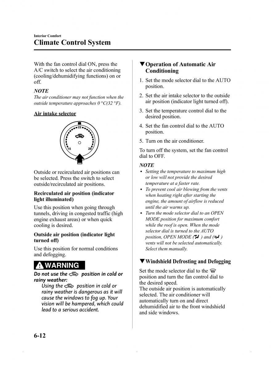 Mazda MX 5 Miata ND IV 4 owners manual / page 224