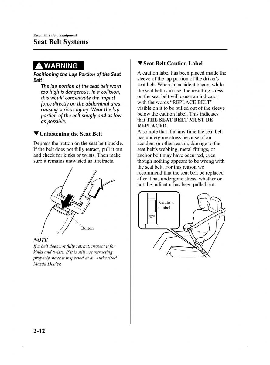 Mazda MX 5 Miata ND IV 4 owners manual / page 24