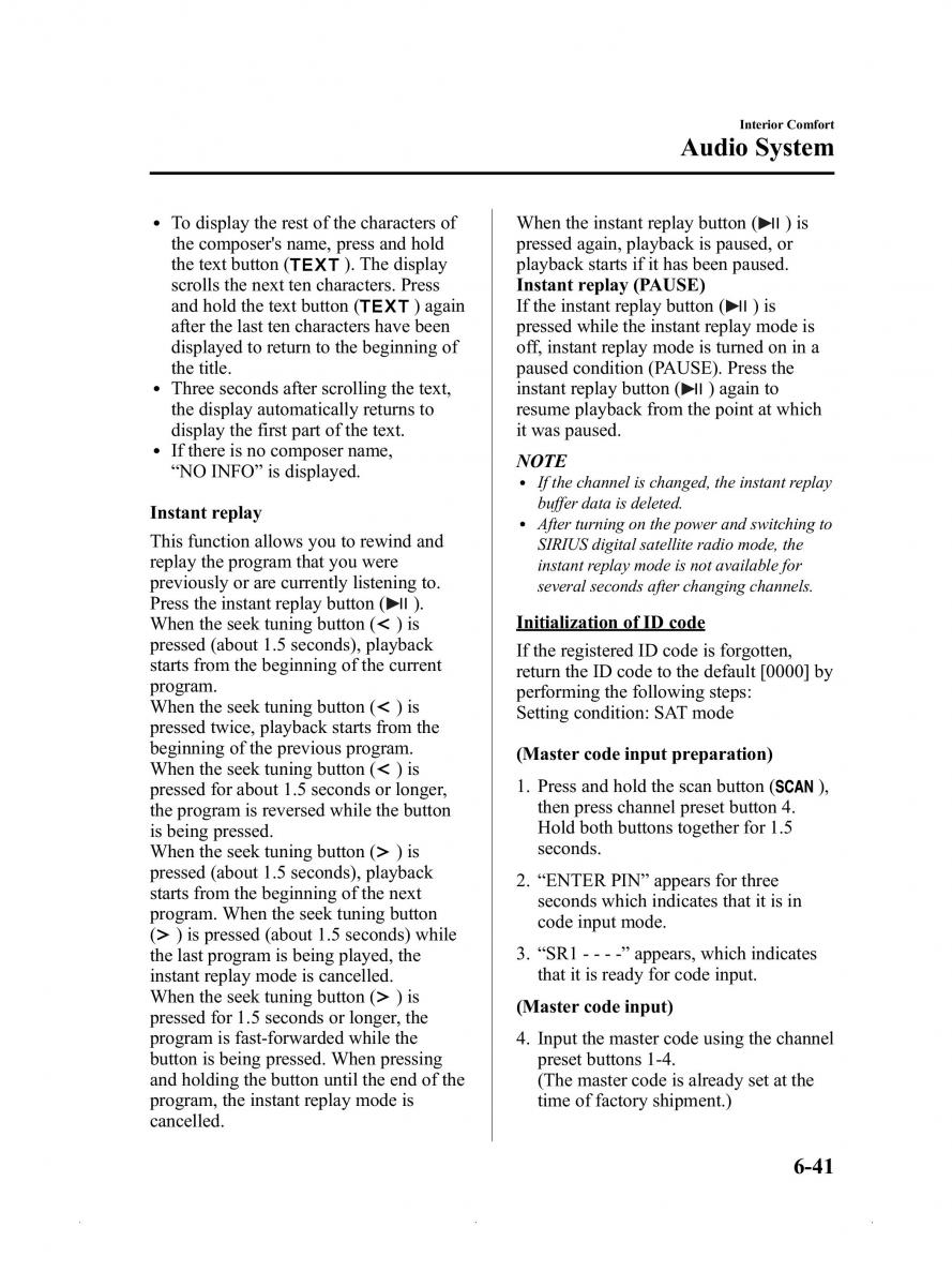 Mazda MX 5 Miata ND IV 4 owners manual / page 253