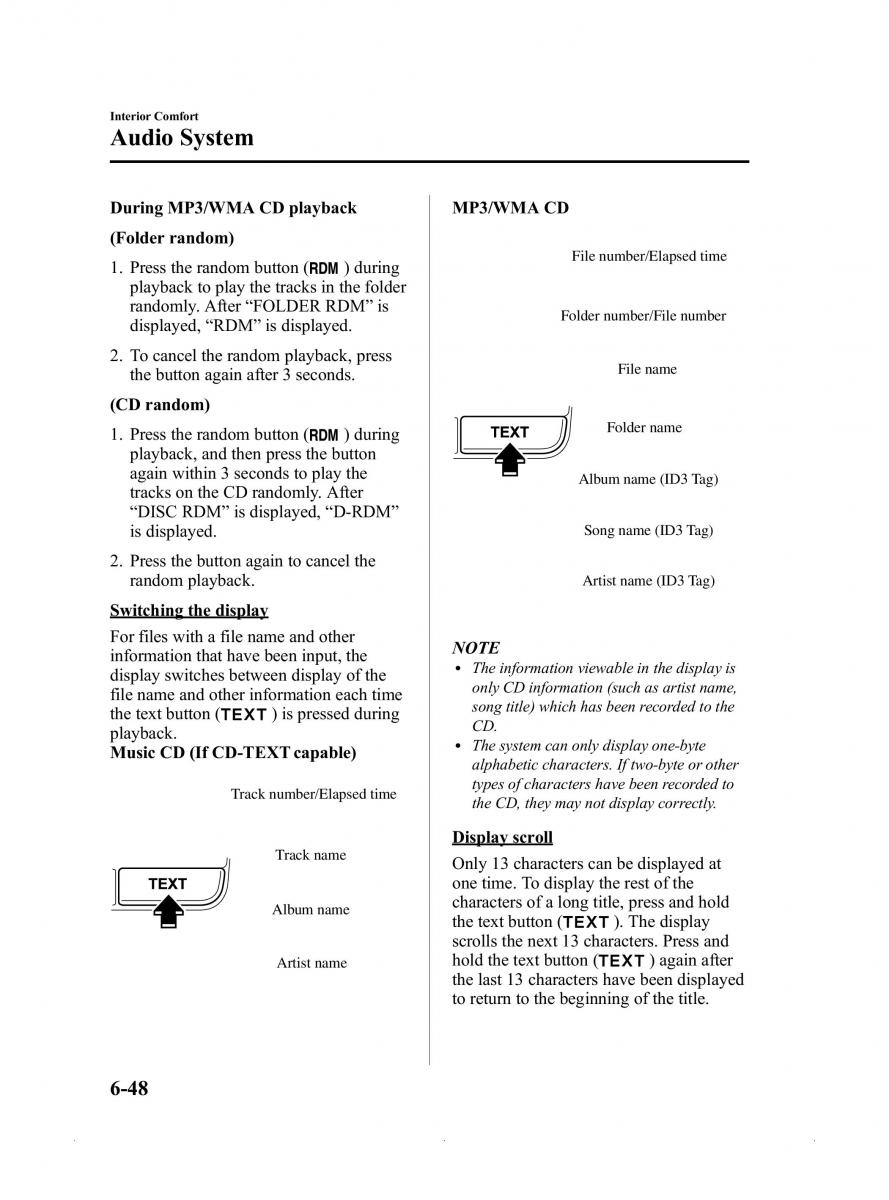 Mazda MX 5 Miata ND IV 4 owners manual / page 260