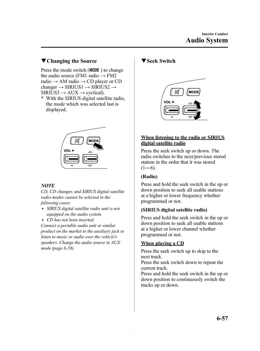 Mazda MX 5 Miata ND IV 4 owners manual / page 269