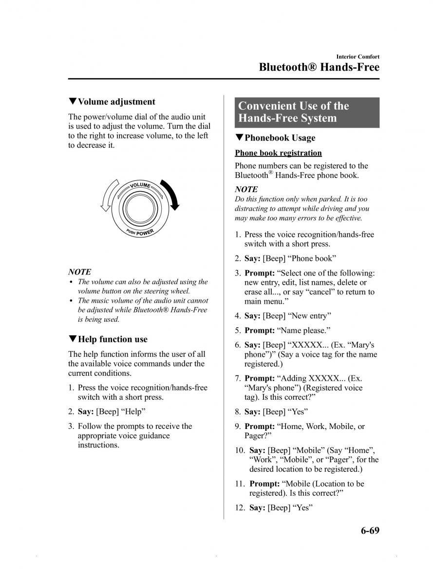 Mazda MX 5 Miata ND IV 4 owners manual / page 281