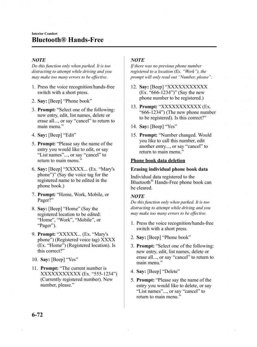 Mazda MX 5 Miata ND IV 4 owners manual / page 284