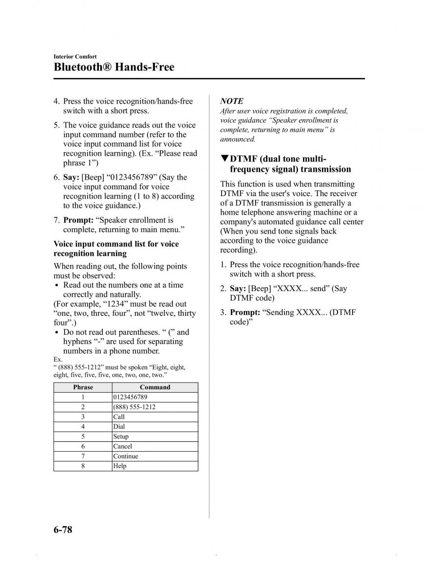 Mazda MX 5 Miata ND IV 4 owners manual / page 290