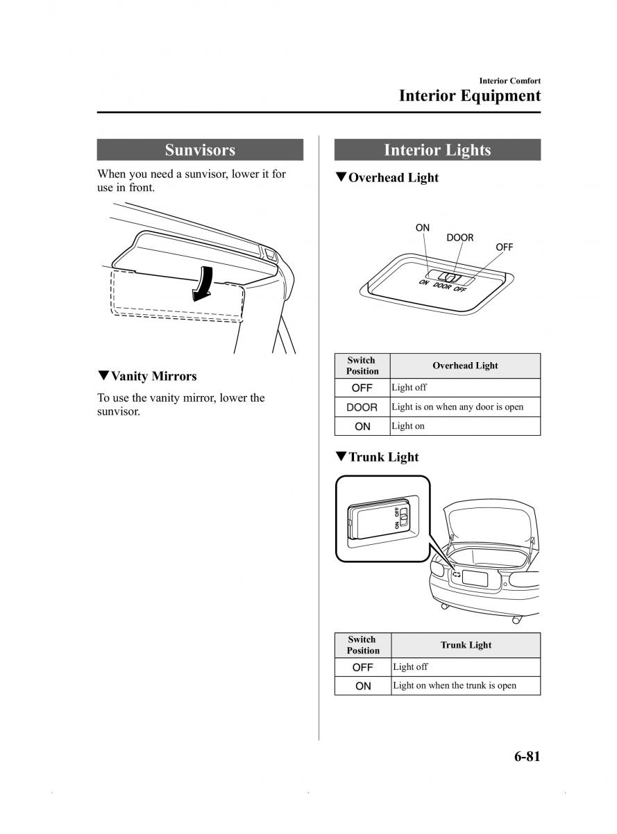 Mazda MX 5 Miata ND IV 4 owners manual / page 293