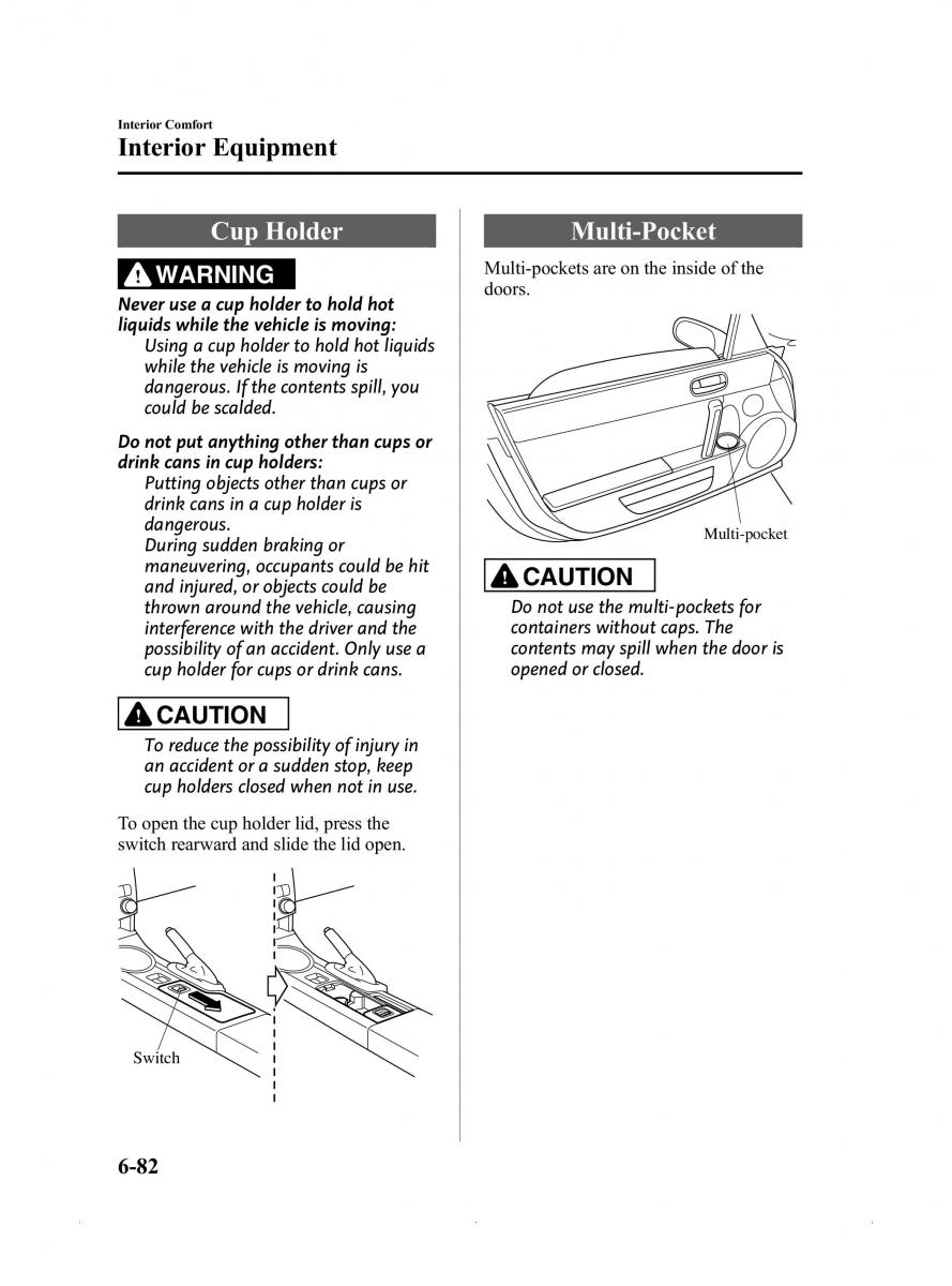 Mazda MX 5 Miata ND IV 4 owners manual / page 294