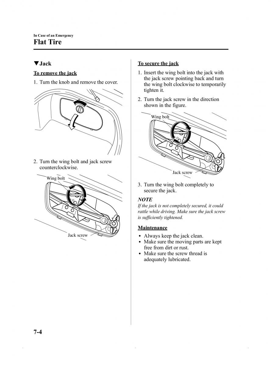 Mazda MX 5 Miata ND IV 4 owners manual / page 302