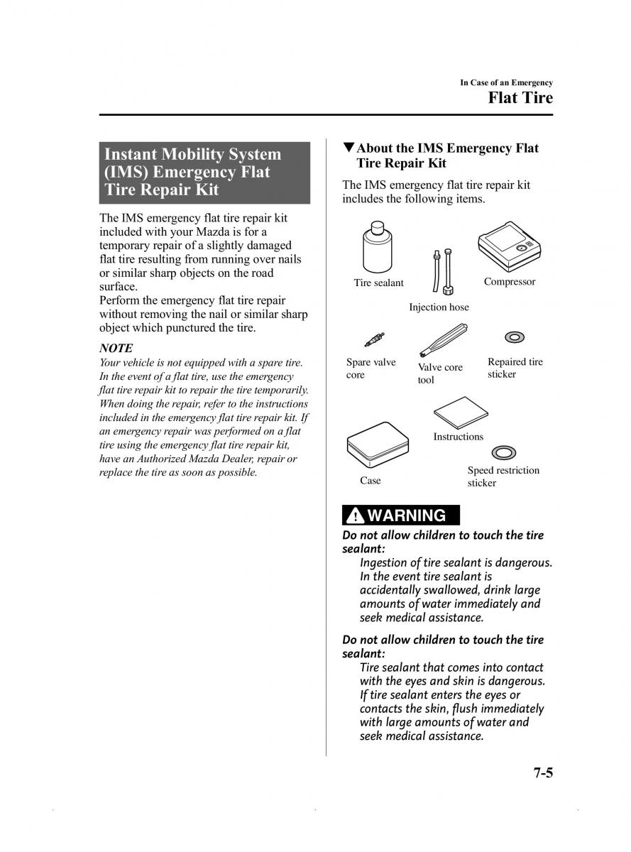 Mazda MX 5 Miata ND IV 4 owners manual / page 303