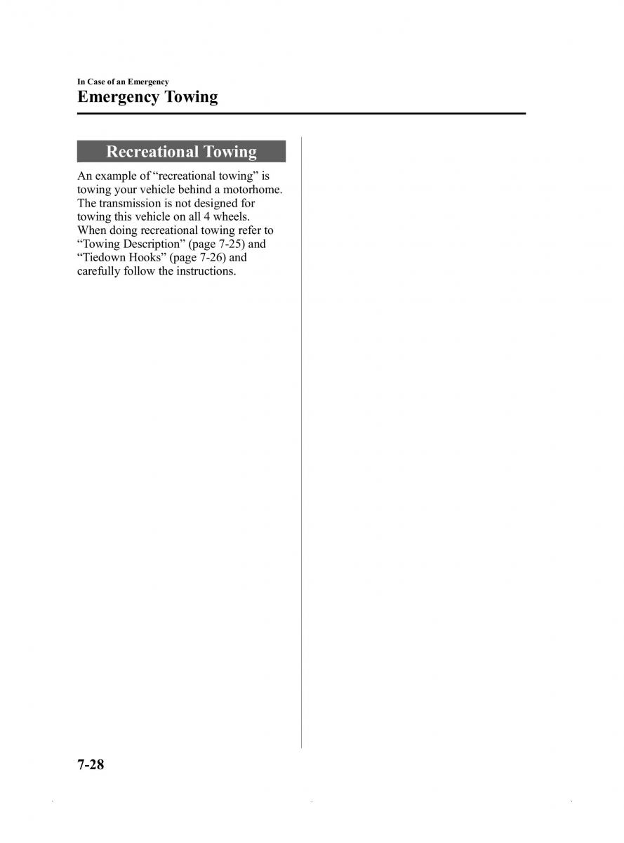 Mazda MX 5 Miata ND IV 4 owners manual / page 326