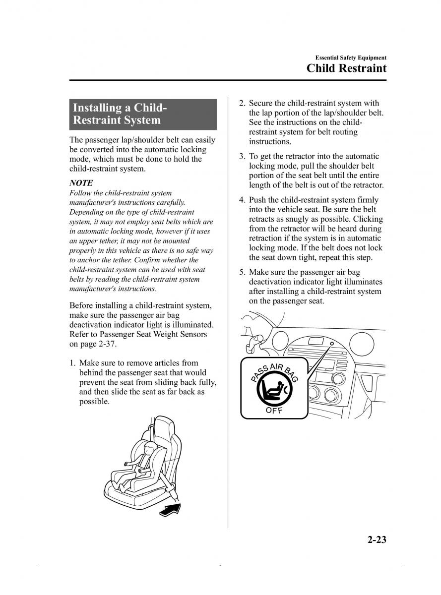 Mazda MX 5 Miata ND IV 4 owners manual / page 35