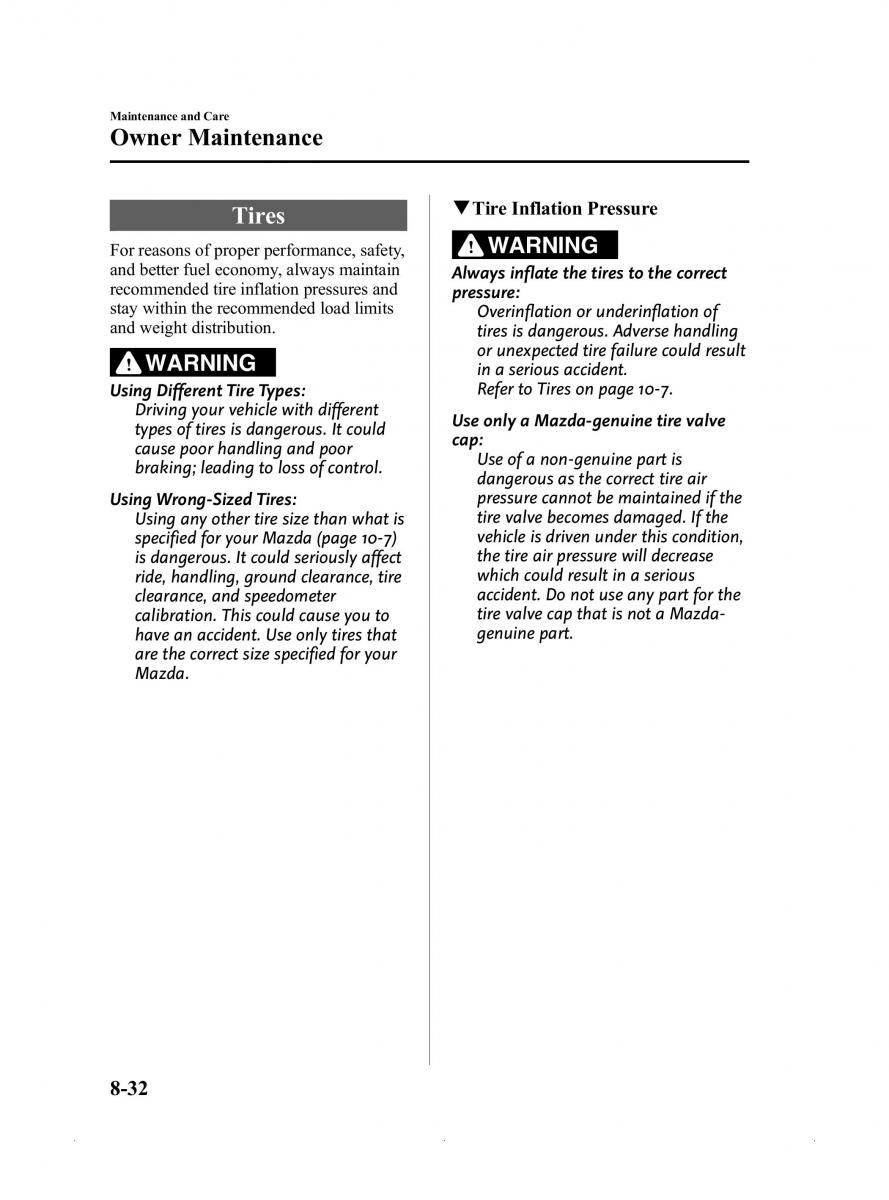 Mazda MX 5 Miata ND IV 4 owners manual / page 358