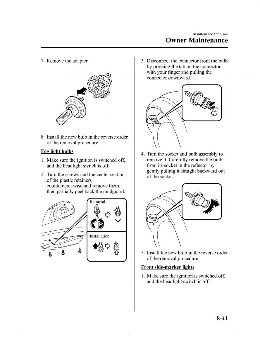 Mazda MX 5 Miata ND IV 4 owners manual / page 367