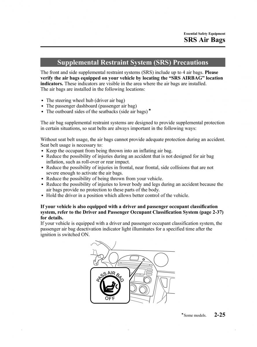 Mazda MX 5 Miata ND IV 4 owners manual / page 37