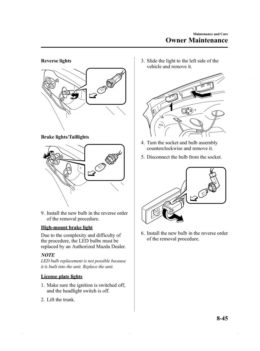 Mazda MX 5 Miata ND IV 4 owners manual / page 371