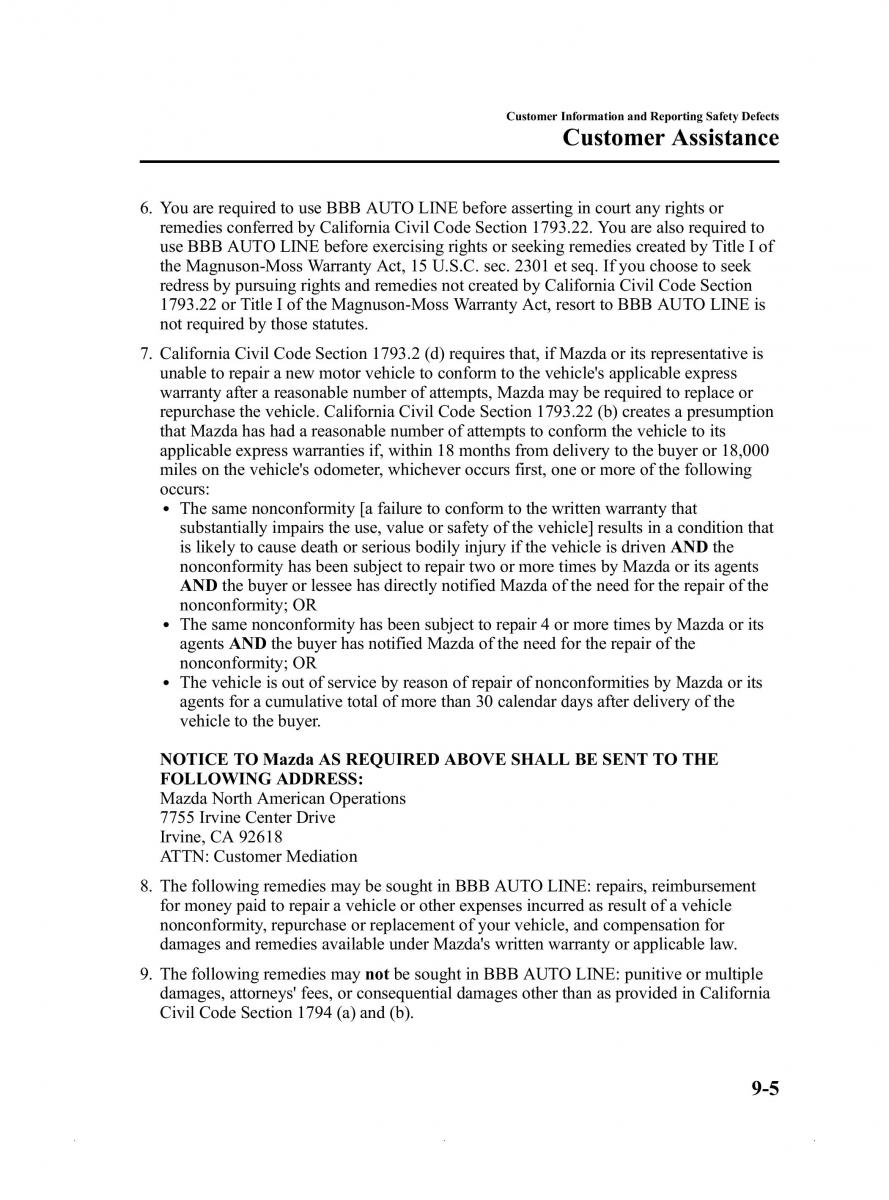Mazda MX 5 Miata ND IV 4 owners manual / page 393
