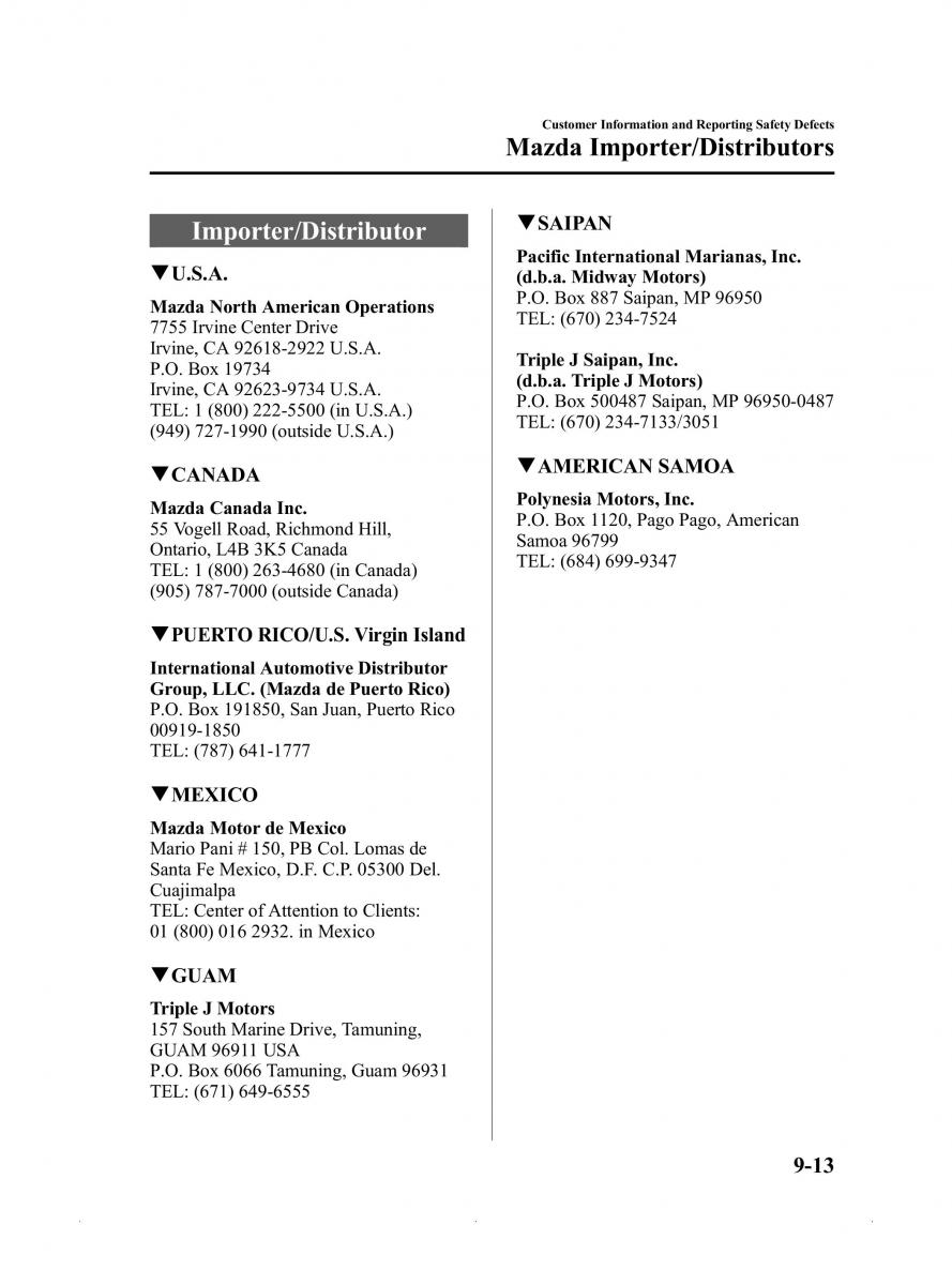 Mazda MX 5 Miata ND IV 4 owners manual / page 401