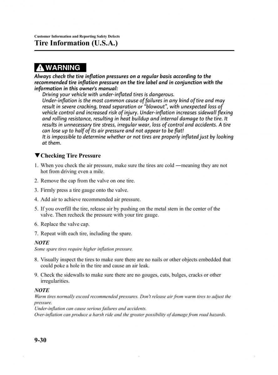 Mazda MX 5 Miata ND IV 4 owners manual / page 418